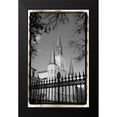 thumbnail image 2 of DeNardo, Laura 17x24 Black Modern Framed Museum Art Print Titled - St. Louis Cathedral, Jackson Square II, 2 of 5