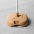 thumbnail image 1 of Patio Umbrella Stand Base Umbrella Reemplazo de peso cuadrado Polla de agua rellena a prueba de viento para el patio del jardín de la cubierta del, 1 of 8
