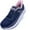 RoseBluePink, variant on Wide Toe Box Womens Walking Shoes with Arch Support | Slip On Tennis Shoes | Orthotic Sneakers for Plantar Fasciitis | Ideal for Office Staff, Long Standing & Light Outings