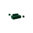 thumbnail image 2 of Meridian Furniture Melody Green Velvet Loveseat, 2 of 12
