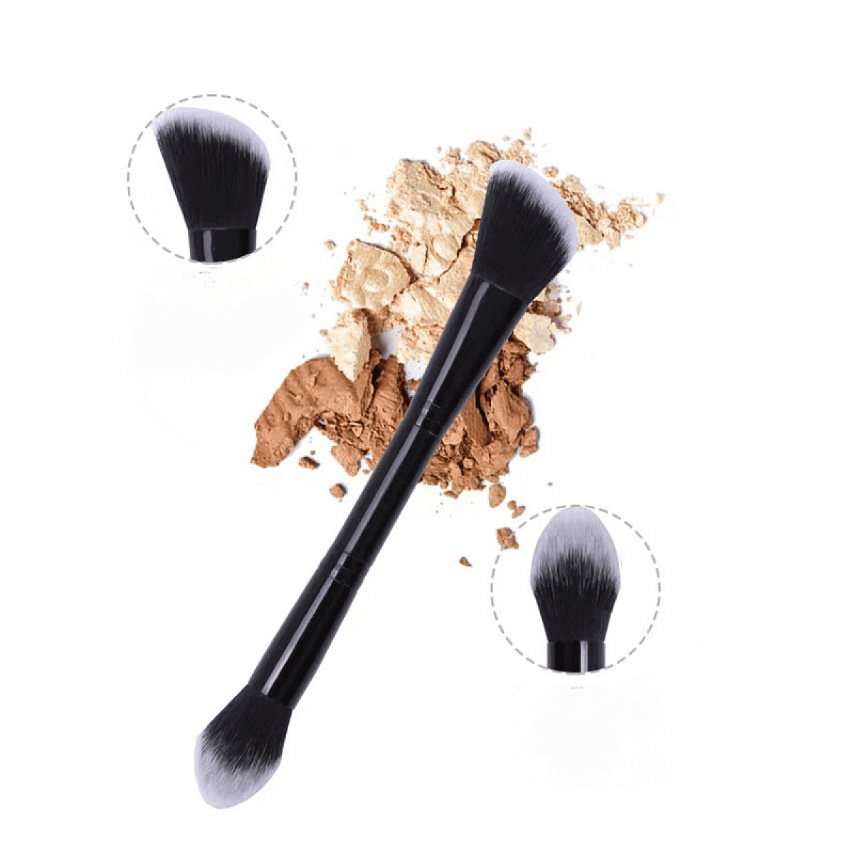 Rush Makeup Brush Set, Professional DoubleEnded Makeup Brushes for