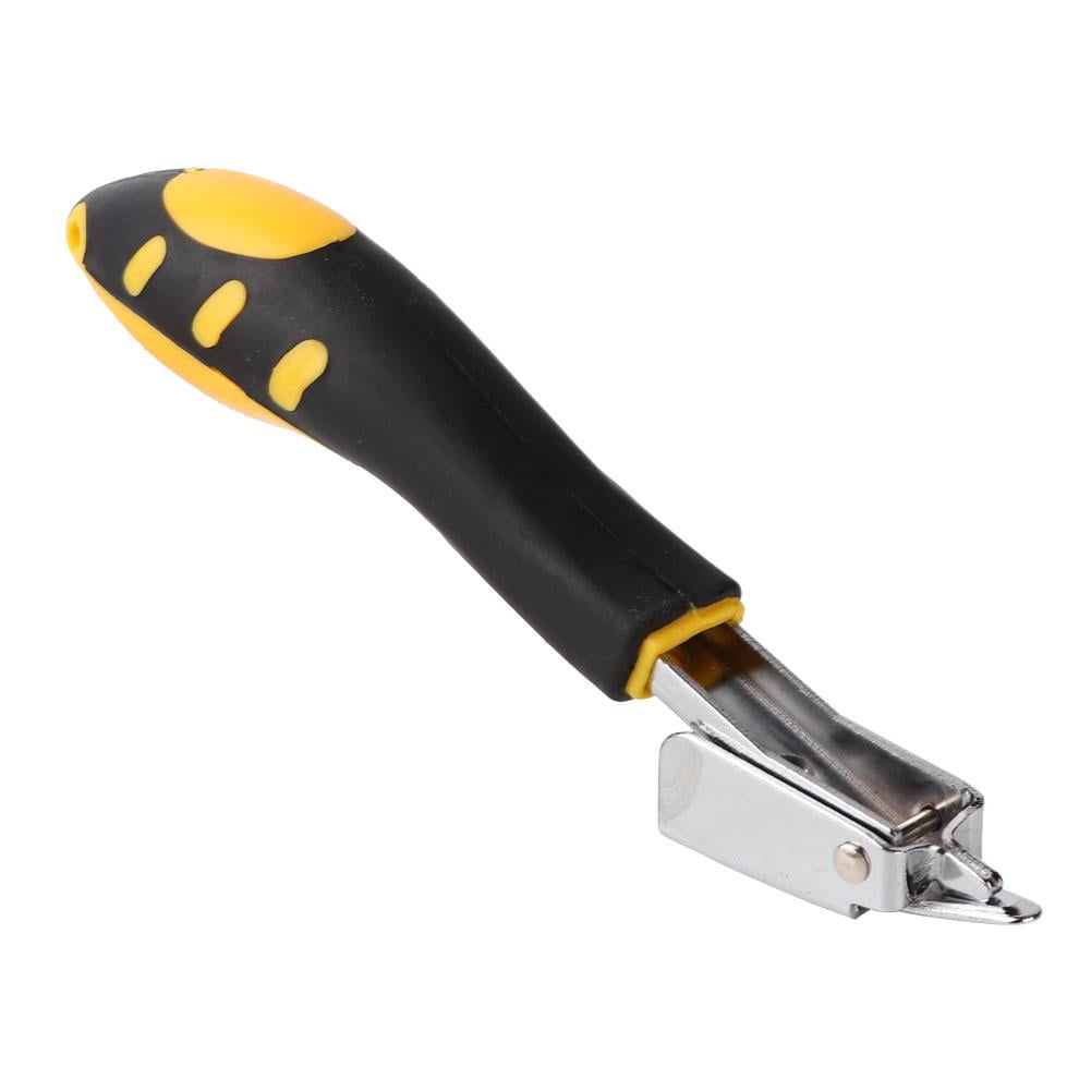 Mgaxyff Nail Puller, Heavy Duty Upholstery Staple Remover,Heavy Duty Upholstery Durable Nail Puller Staple Remover with Rubber Handle Multi Hand Tool