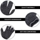 thumbnail image 4 of 3 pares de guantes de baño Práctico Atrás Un-Slip Guantes Cuerpo Guantes exfoliantes, 4 of 5