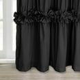 thumbnail image 3 of HIG Cortinas Blackout Uptown con Estampado Geométrico, Modernas, Color Negro Liso, con Bolsillo para Barra, 137 x 213 Cm (2 Paneles), 3 of 8