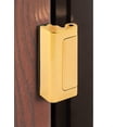 thumbnail image 4 of Prime-Line U 11442 Door Reinforcement Lock  Add Extra, High Security to your Home and Prevent Unauthorized Entry  3 Stop, Aluminum Construction, Polished Brass Single Pack, 4 of 9
