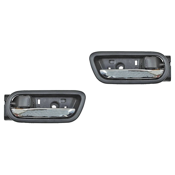 2 Manijas Puertas Interiores Cx-9 2007 A 2015 Mazda Traseras Negra/Cromo Genérica .