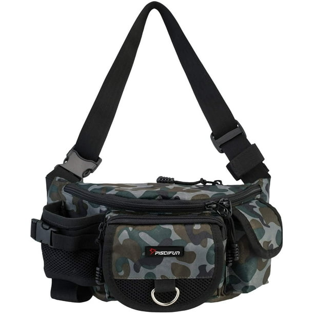 Subolong Fishing Bag Portable Outdoor Fishing Tackle Bags Multiple Waist Bag Fanny Pack Other
