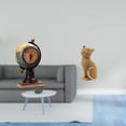 thumbnail image 2 of Reloj de mesa decorativo moderno de resina, escultura artística, adorno coleccionable para oficina, dormitorio, estantería, sala de estar o armario., 2 of 8