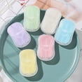 thumbnail image 4 of Jinsinto 50 Disposable Portable Soap Sheets for Hand Washing, 4 of 5