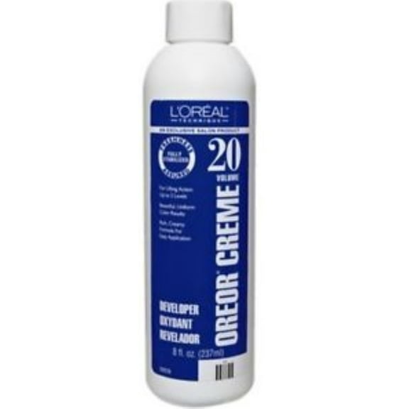 L'Oreal Oreor Creme 20 Volume Developer, 16 oz (Pack of 2)