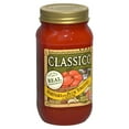 Classico Marinara Pasta Sauce with Plum Tomatoes & Olive Oil, 24 oz Jar