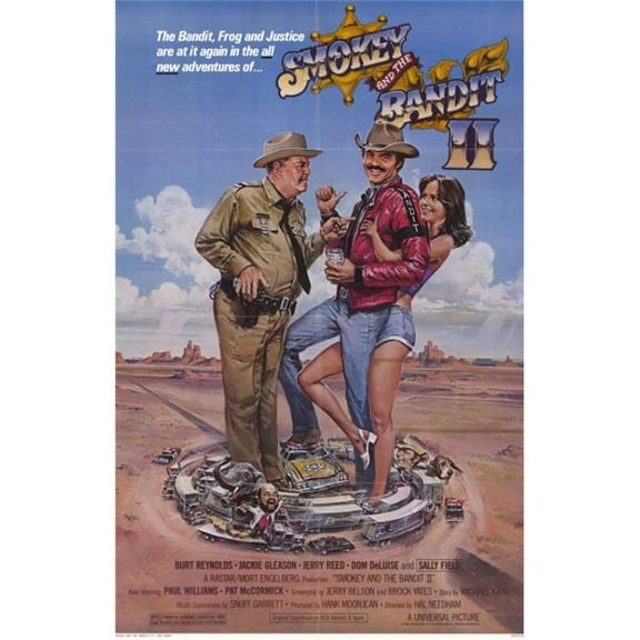 Pop Culture Graphics MOVEE7873 Smokey & The Bandit 2 Movie Poster, 11 x 17
