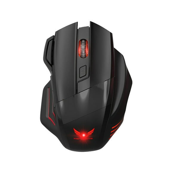 Mechanical Mouse Large Plug Play Plastic Ergonomic 5500 DPI Gaming Mouse for Home - Black