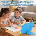 thumbnail image 2 of BESTSKI 7" AI Kids Tablet for Ages 3-12 — Android 16 with 20GB RAM and Parent Control, Blue, 2 of 7