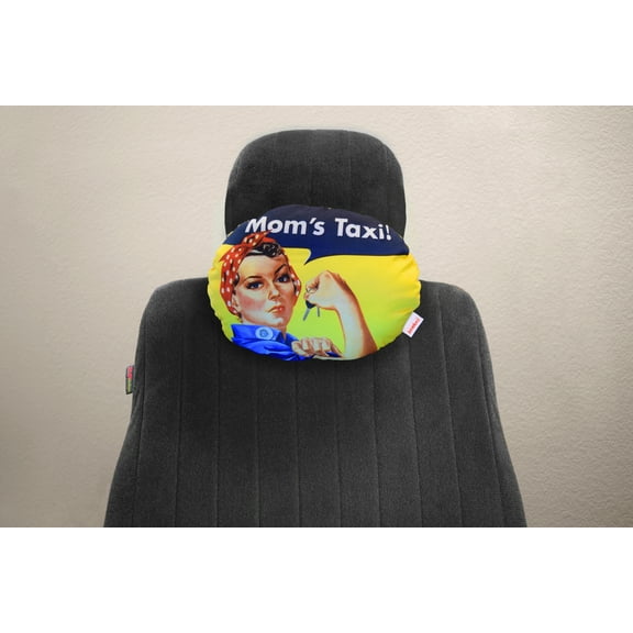 Dash Designs Headeez Headrest Pillow Mom’s Taxi Twin Pack