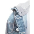 thumbnail image 5 of Made by Olivia Women's Classic Casual Hooded Denim Jacket, 5 of 5