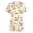 Beige-C#50526NN, variant on Women Scrubs Top Stretchy Cartoon Animal Print Scrub Shirt V Neck Short Sleeve S-5XL Plus Size Women Nurse Uniform with Pocket