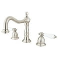 thumbnail image 3 of Elements Of Design ES1975PL Double Handle Widespread Bathroom Faucet - Bronze, 3 of 4