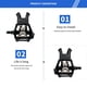 thumbnail image 4 of Bicicleta Con Clip Para Los Dedos Del Pie Y Correas Para Bicicletas Estáticas Y Bicicletas Al Aire Libre Kearding OD006588-00, 4 of 5