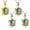 4Color Pack, variant on Cremation Jewelry for Ashes Turtle Urn Necklace for Ashes Keepsake Holder Memorial Jewelry for Women/Men