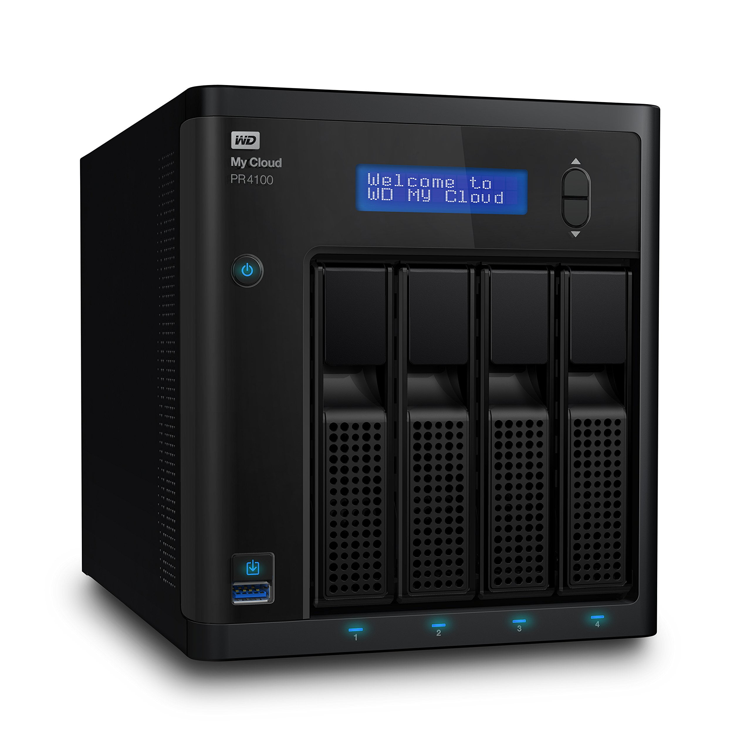Click here to buy Wd 32tb My Cloud Pr4100 Pro Series Media Server With Transcoding, Nas Network Attached Storage Intel Pentium N3710... by Western Digital.