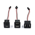 thumbnail image 5 of Double-Layer USB Female Base Type-C Charging Power Socket with Cable Connector, 5 of 7