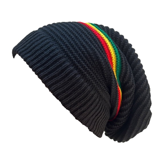 Jesscasday Unique Knit Hat Winter Hat Reggae Skull Caps Adds Highlight for Trendsetting