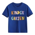 thumbnail image 4 of LWNYDPLSD White Tshirt Toddler Girls Shirt Sweat Shirt White Tee Shirt Girls Size 10-12 Clothes 5 Year Old Girl Clothes for Teen Girls 12-14 Trendy, Blue 4-5 Years, 4 of 7