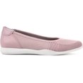 thumbnail image 5 of Cliffs by White Mountain Pavlina Dusty Pink/Knit/Fab Comfort Knit Ballet Flats (Dusty Pink/Knit/Fab, 9), 5 of 6