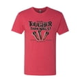 thumbnail image 2 of My Savior is Tougher than Nails Bible Verse | Male Inspirational/Christian Premium Tri Blend T-Shirt, Vintage Red, Medium, 2 of 3
