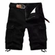 thumbnail image 1 of Pantalones Cortos Cargo De Algodón Con Bolsillos Para Hombre, 1 of 2