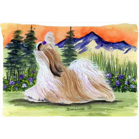 20.5 x 30 in. Shih Tzu Moisture Wicking Fabric Standard Pillowcase