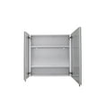 thumbnail image 6 of Croydex Oreille Square Double Door White Steel Medicine Cabinet, Mirror Doors (24X24in), 6 of 9