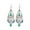 Green, variant on HUANLEDASH 1 Pair Women Hook Earrings Vintage Ethnic Style Exaggerated Hollow Out Rhinestone Waterdrop Shape Bohemian Ear Decoration Jewelry Vacation Earrings Hanging Earrings