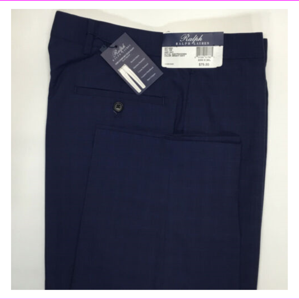 Bright Navy Dress Pants 42X34 - Walmart 