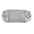 thumbnail image 2 of Carcasa de consola de juegos de Material ABS de repuesto con destornillador para consola PSP1000 plateada, 2 of 5