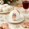 thumbnail image 1 of Vela Esférica de Metal Perfumada para San Valentín y Navidad | Regalo de Cera de Soja En Forma de Corazón | Colores Rosa, Dorado, Plateado y Rojo | Vela Decorativa Compacta para Centro de Mesa o Recu, 1 of 6