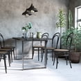 thumbnail image 2 of HOMCOM Metal Table Legs Set of 2, Square DIY Furniture Table Legs Black, 2 of 10