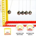 thumbnail image 3 of Shisuyan Newtons Cradle Balance Balls Toy Multi 1 Set 5.70x2.83x5.42in, 3 of 8