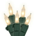 thumbnail image 6 of Vickerman 100 Blue Mini-Light on Green Wire, 46' Christmas Light Strand, 6 of 7