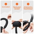 thumbnail image 4 of Funda protectora para auriculares y diadema para Sony WH1000XM5, 4 of 8