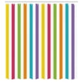 thumbnail image 2 of Ambesonne Rainbow Shower Curtain, Minimalist Line Art, 69"Wx84"L, Multicolor, 2 of 2