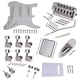 thumbnail image 1 of Juego completo de guitarra eléctrica Yeacher Kit de accesorios DIY estilo ST incluye Pastillas SSS de puente golpeador precableado, 1 of 8