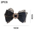 thumbnail image 2 of Horquilla con lazo a la moda para niña de hadas, pinza para el pelo para la vida diaria, viajes, fiestas, festivales, horquilla con lazo de malla con taladro MFZFUKR CPB-CJZ1737-1, 2 of 5