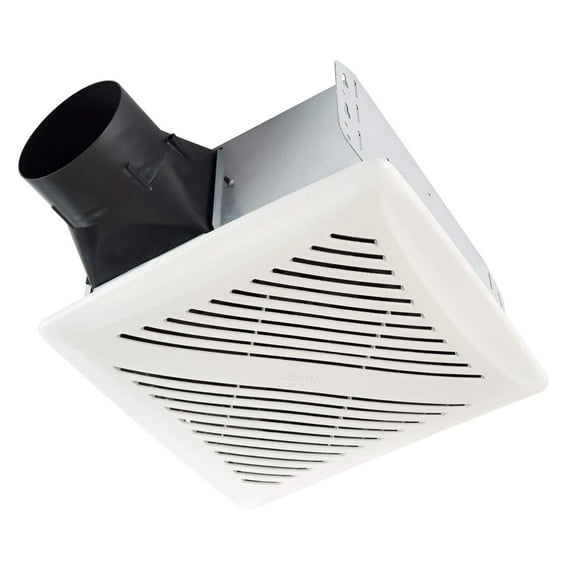 Broan-NuTone AE50110DCS 50-110 CFM Humidity Sensing Bathroom Exhaust Fan for Bathroom - Multicolor