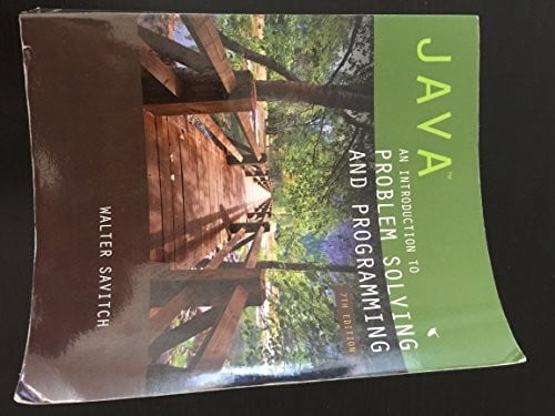 Pre-Owned Java: An Introduction to Problem Solving and Programming ...
