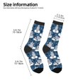 thumbnail image 2 of Honeii Snow Penguin Print Children's Colorful Socks,Unisex Kids and Toddlers' Cushioned Sock,Kids Athletic Crew Socks,for Everyday Wear and Sports, 2 of 5