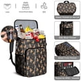 thumbnail image 5 of Travel Cooler Bag - Pitbull Dog and Footprint Camping Beer Cooler Backpack with Bottle Opener- Waterproof Insulated Picnic Backpacks - Cooler Bag for Beach, 5 of 6