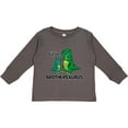 thumbnail image 3 of Inktastic Little Brothersaurus Boys Long Sleeve Toddler T-Shirt, 3 of 5