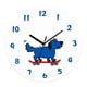 thumbnail image 2 of Reloj silencioso redondo, moderno, creativo, adorno de pared, reloj decorativo para sala de estar 20 cm, 2 of 9